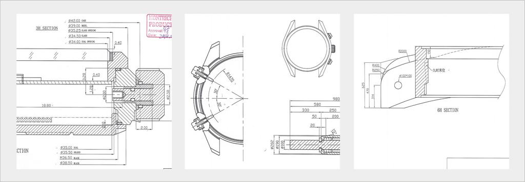 TECHNICAL DRAWING Technical drawings are necessary for both prototyping and mass production.