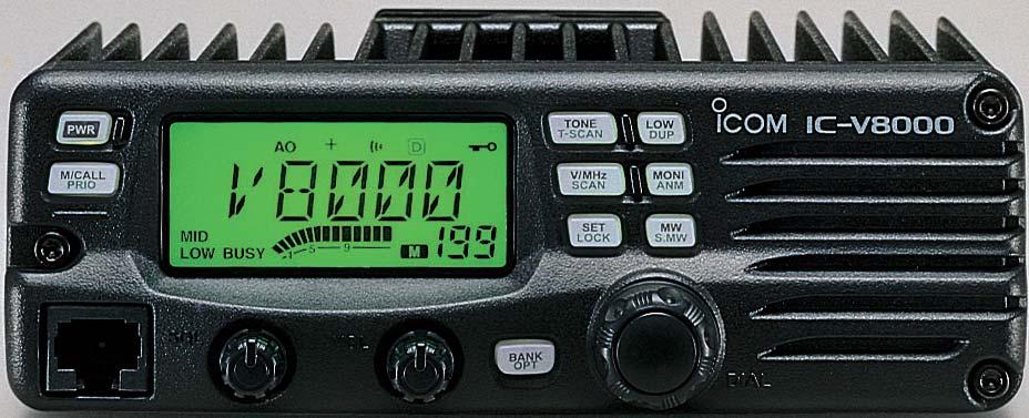 ) Powerful output power 55W/50W (VHF/UHF) Wideband receiver (Depending on version) Compact, detachable front panel with separation cable 144 and 430 (440) MHz dual bander Total 512 alphanumeric