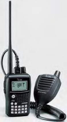 Automatic speech function announces the received call sign Digital code squelch Digital call sign squelch One touch reply function DR (D-STAR Repeater) mode Automatic reply function Analog FM mode