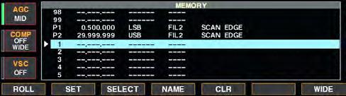 PSK31 decoder screen (p. 4-21) Spectrum scope screen (p.