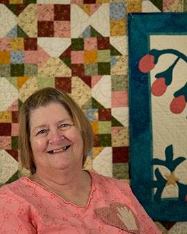 Joyce S. She started quilting in 1986 when she made one block.