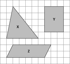 For parts (a) (c), use grid paper. a. Sketch a triangle similar to Triangle X with an area that is the area of Triangle X. b.