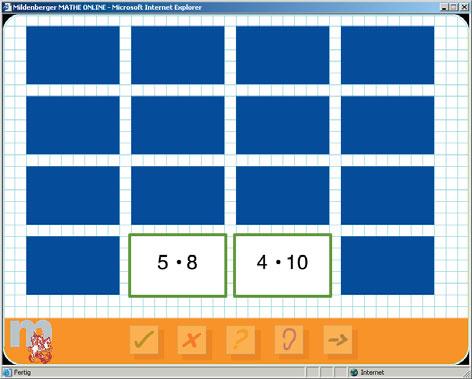 Multiplication and division Exercise 2 Memory game Match the division problems to their solutions