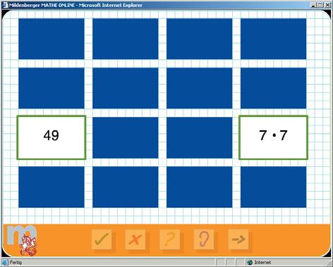 Addition and subtraction Exercise 5 Memory game two subtraction problems have the same solution This exercise is a differentiation for gifted children Addition and subtraction Exercise 6 Memory game