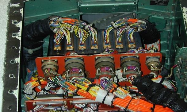 sensors Requires extensive aircraft wiring labored