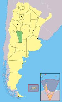 The population of San Luis, Argentina is, people and the Provence is,