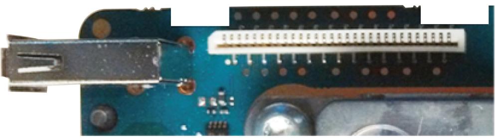 Figure 13: Expansion Board Interface Connector Pin Locations Pin 1 Pin 30 3.5.6 Chassis ID Interface Connector The Chassis ID utilizes an 8 pin vertical LIF connector.
