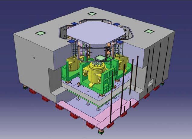 system, bearings Shakers Controller Satellite ESA ESTEC quad shaker system