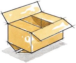 The International Fibreboard Casecode refers to these styles as Slotted-Type Boxes, while the carrier classifications call them Conventional Slotted Boxes.