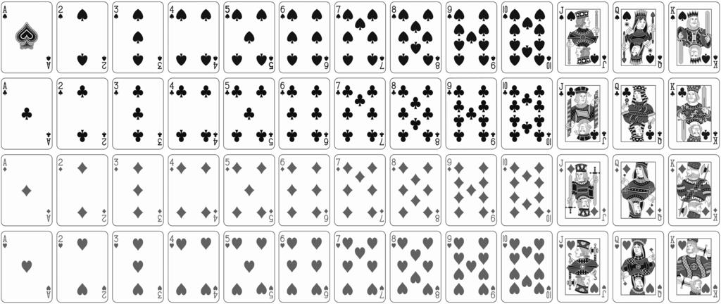 Chapter 2 Online Appendices 3 FIGURE 2.A3.1 A Deck of Playing Cards There are four suits (Spades, Clubs, Diamonds, and Hearts) and 13 ranks (Ace, 2, 3, 4, 5, 6, 7, 8, 9, 10, Jack, Queen, and King).