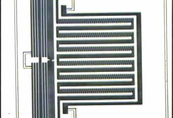 Electrothermal Comb-Finger Capacitor Tunable