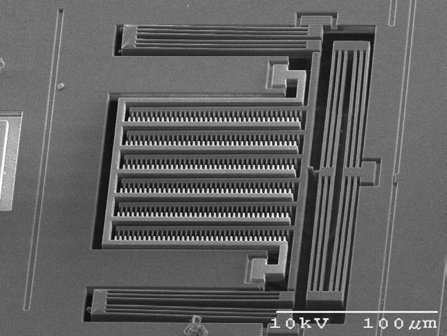 35 µm CMOS Dense comb array provides variable