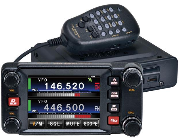 Features 144/430 MHz dual band transceiver with automatic detection of FM/C4FM digital communication mode Wide band receiver in the 108 MHz to 999 MHz range Transmit power of 50/20/5 W selectable