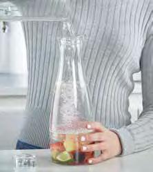 and hydrates fruit as you fill and refill family size bottle for up to 7 days!