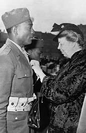 Eleanor Roosevelt resigned in protest from the group after the display of discrimination. She then invited Anderson to sing at the Lincoln Memorial, where 75,000 people saw the concert.