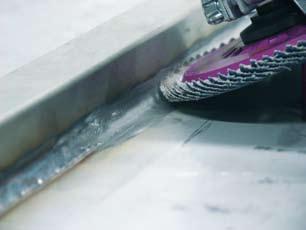 TIP Polishing corner welds with POLY-MAGIC-WHEEL Polish without any additives such as