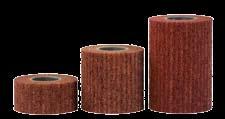 Wood: Removing old coatings For use on the following materials: All metals and wood Material: Nylon fleece impregnated with grit with