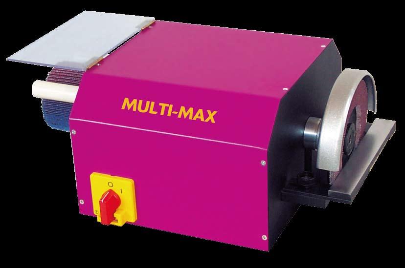 MULTI-MAX 1 2 3 Shaft mounting for all abrasives from the