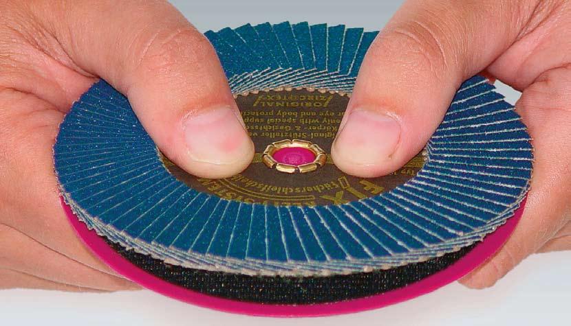 LOOP flap discs you can achieve the best grinding results of all flap discs