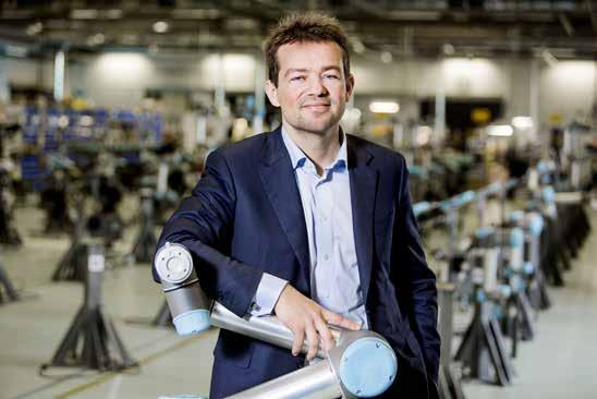 Esben Østergaard, Universal Robots In the past, SMEs haven t been able to afford industrial robotics, due to a general lack of in-house programming capacities and limited capital spending budgets,