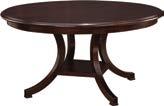 CLASSICS COLLECTION Finish: Granite Aged (#687) EXETER DINING TABLE Neoclassic style table with solid cherry plank top and base.
