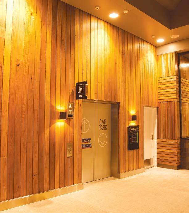 This natural timber cladding and panelling system comprises precision machined tongue and groove profiles, proprietary cornerstops and end trims manufactured from only the best