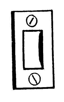 For doors installed next to masonry walls where there is not a door buck, lead anchors must be placed in the wall and the strike plate attached to the lead anchors.