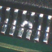 Solder Bridging This is a defect seen as a mechanical bridge formed by the solder alloy after soldering resulting in an electrical