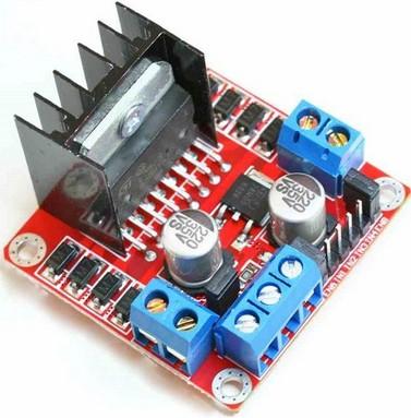 15 To control the DC geared motor running as desired, then needed a module / driver support. The module is the l298n module.