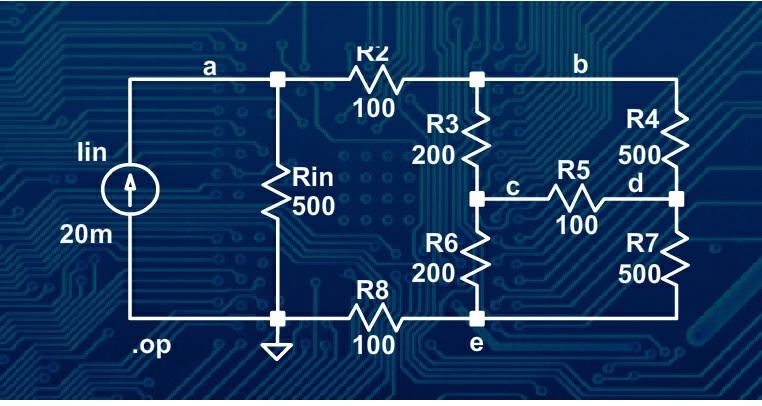 Figure 1.5 Multi-resistor circuit to demonstrate the Ohm s law. Full size image here. 2.