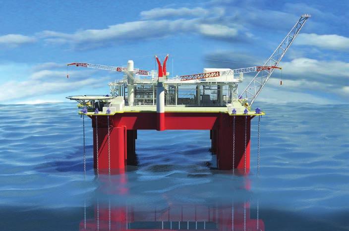 Keypoints ` Well-suited to oilfield developments where subsea trees drilled by MODU are appropriate ` Wide range of water depths ` Full drilling and large topside capability ` TechnipFMC has its own