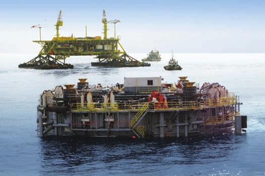 Enabling technologies A leader in floatover operations, TechnipFMC has performed several world firsts.