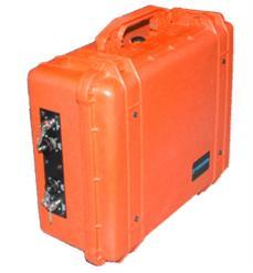 The Transportable unit can be easily deployed in the field and is powered up either by plugging into an AC outlet or by using an optional battery