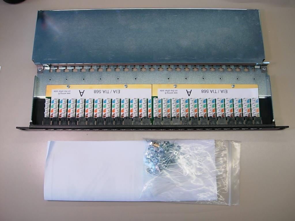 Application 4-9300 Specification Nov 06 Rev.C AMP Netconnect* Cat.6 Compact Patch Panel 0.5U, 4 Ports. SCOPE This specification describes termination procedures of AMP Netconnect Cat.