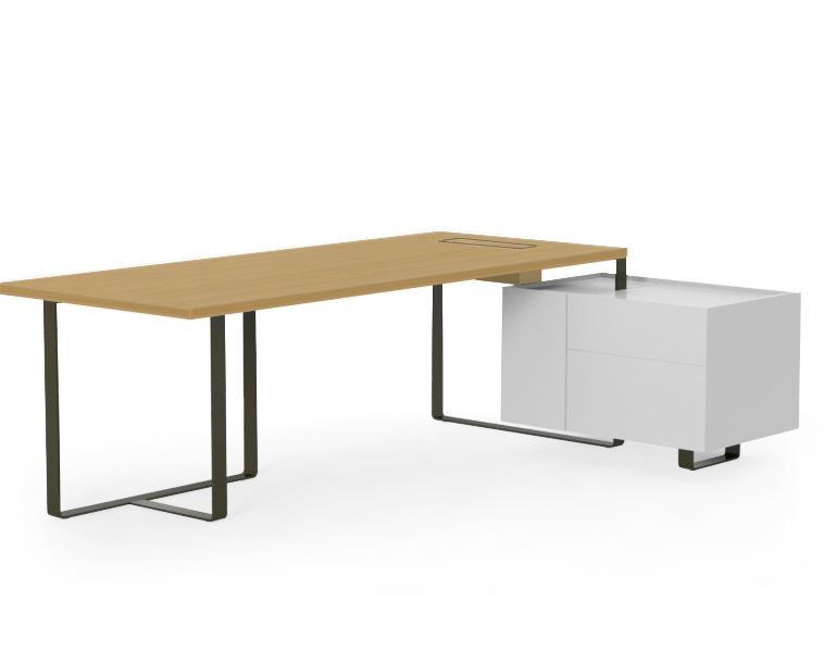 PLN executive desks RNGE 1800, 2200 1800, 2200 2040, 2440 2040, 2440 1500 1500 1400 800 -------- With fixed pedestal L/H With