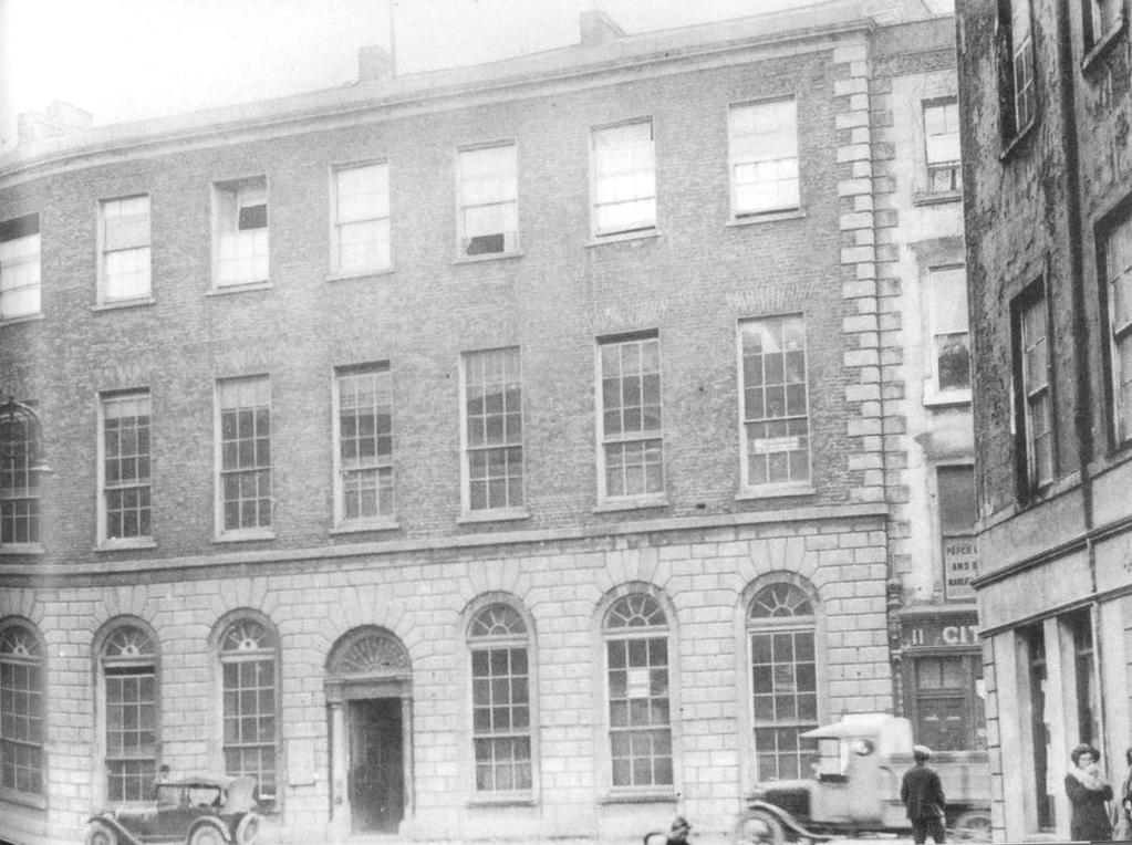 The Commercial Buildings on Rutland Street used as the Town Hall and headquarters of Limerick