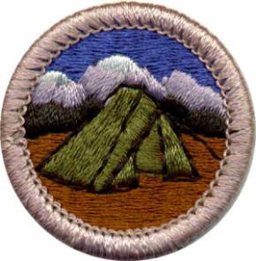 Camping Merit Badge Name Troop Campsite The following requirements must be finished before camp in order to complete the merit badge. Requirement 5E. Present yourself with your pack for inspection.