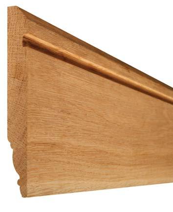 Twintrim oak architrave / Modern A high quality architrave in our