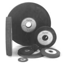 CRATEX STRAIGHT WHEELS LARGE SIZE Cratex Large Wheels have found wide application for removing rust, heat marks, tarnish, excess solder, scratches, corrosion.