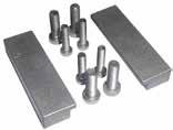 tool path. Functional height 10 mm Clamping range 10- mm Dimensions 80 x 25 mm Weight 0. kg/pair.