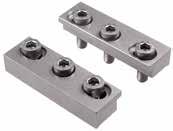 clamping elements. Functional height 5 mm Adjustment range ±0.2 mm for all three axes Weight 3.8 kg.