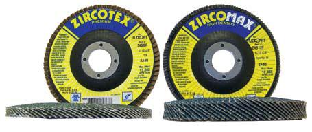 Flap Discs Type Type FLAP DISCS VS RESIN FIBER DISCS Much of the abrasive material of a Resin Fiber Disc is unusable, since the grinding takes place on the outer edge of the disc while the center