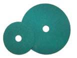 Resin Fiber Sanding Discs - Ceramic Grain Ceramic blends and full ceramic grain on heavy duty fiber backing.