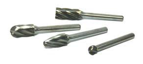 Die Grinding ONLY Carbide Burs Flexovit carbide burs feature precision ground flutes. These flutes are manufactured on five axis CNC fluting machines resulting in precise control of tool geometry.