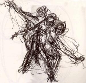 Gesture Lines Line that are energetic and catches the movement and gestures of an active