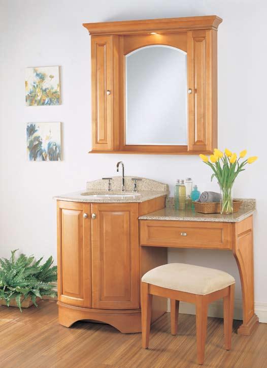 ceramic undermount sink 170-MC36 3 medicine cabinet with light 170-SL18 18 vanity stool Species:
