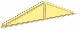 Locate Gable 1/2 Walls for both front and rear of