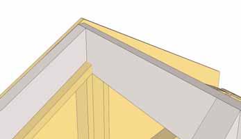 Ridge Board Rafter Gable Notch Rafter should rest on gable