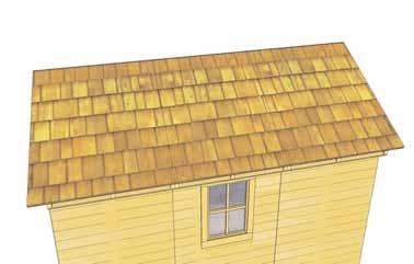 Make sure to attach Roof Panles down to Rafters as shown above.