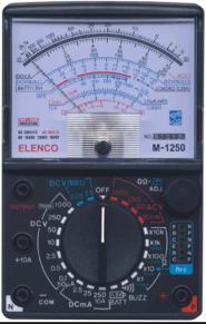 a) Digital Multimeter b) Frequency Counter c) Analog